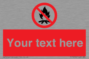 Custom prohibition No campfire